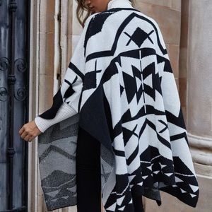 Cape cardigan